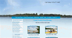 Desktop Screenshot of lakelanierrealestate1.com